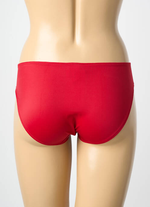 Chilot efect material satinat roșu ROSA FAIA femme