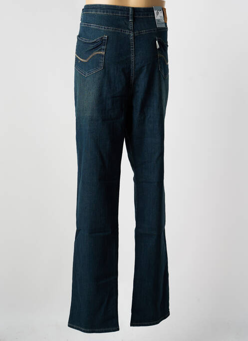 Blugi cu croială dreaptă albastru QUINZE & TREIZE bărbat