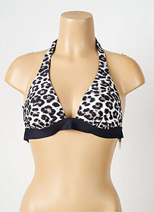 Sutien de costum de baie elasticitate top triunghiuri negru AUBADE femeie