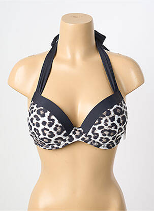 Sutien de costum de baie elasticitate top sutien modelat negru AUBADE femeie