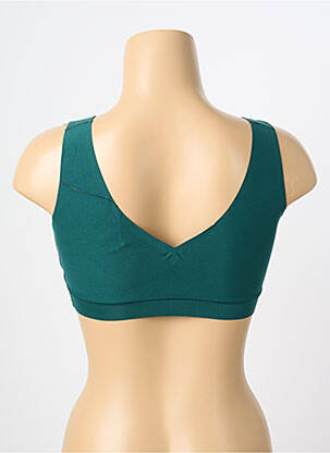 Sutien efect material satinat sutiene verde CHANTELLE femeie