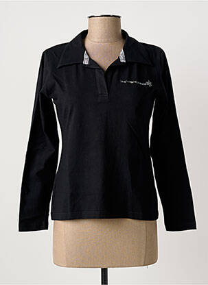 Polo negru THE HAKADANCE femeie