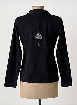 Polo mâneci lungi mâneci lungi negru THE HAKADANCE femeie
