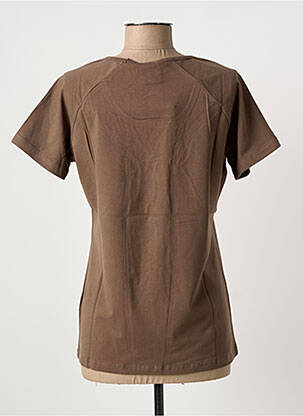 Tricou mâneci lungi mâneci lungi maro ERIC TABARLY femeie