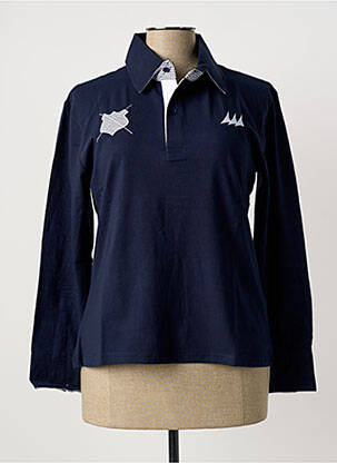 Polo mâneci lungi mâneci lungi albastru ERIC TABARLY femeie