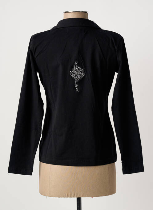 Polo negru THE HAKADANCE femeie