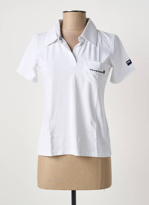 Polo alb THE HAKADANCE femeie