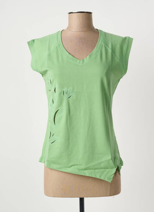 Tricou verde CLOUD'S femeie
