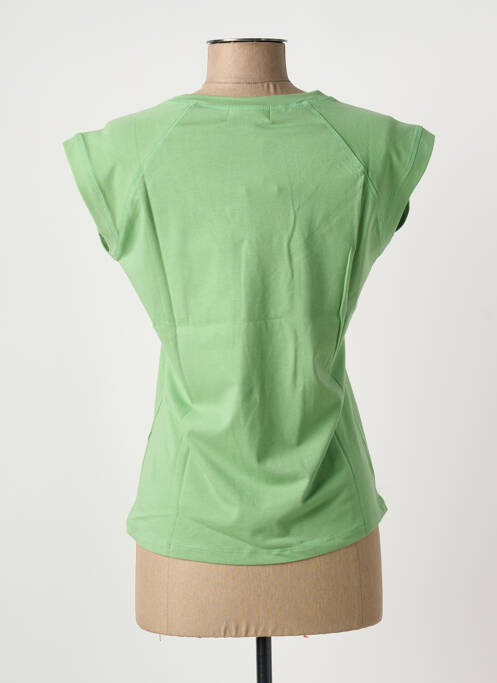 Tricou verde CLOUD'S femeie