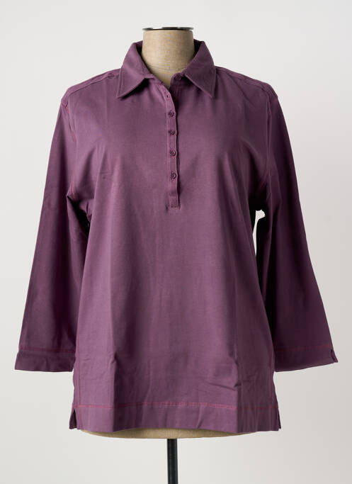 Polo violet CLOUD'S femeie