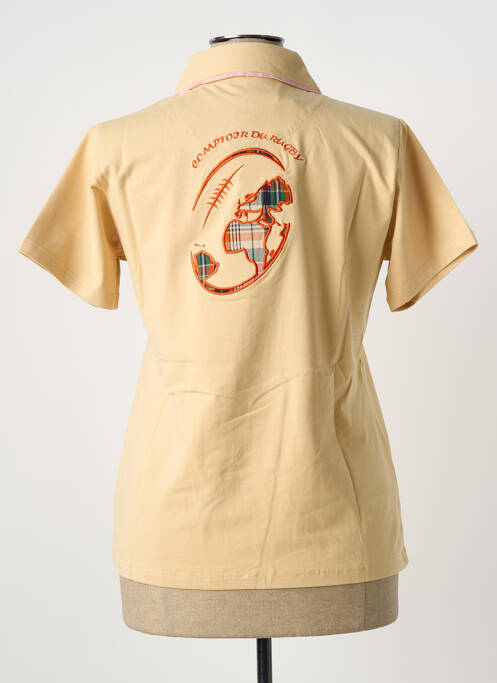 Polo bej COMPTOIR DU RUGBY femeie