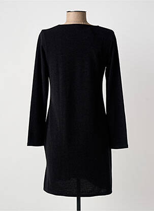 Rochie scurtă mâneci lungi mâneci lungi negru MARBLE femeie