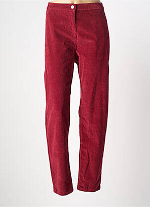 Pantalon slim elasticitate mărime normală roșu AGATHE & LOUISE femeie