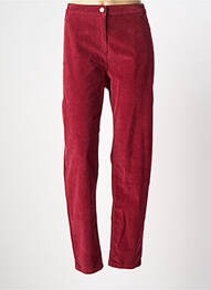 Pantalon slim elasticitate mărime normală roșu AGATHE & LOUISE femme