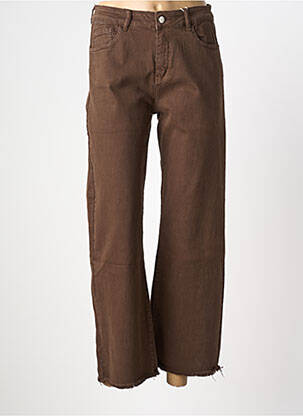 Blugi cu croială largă maro ONADO femeie