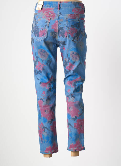 Blugi cu croială slim albastru ONADO femeie