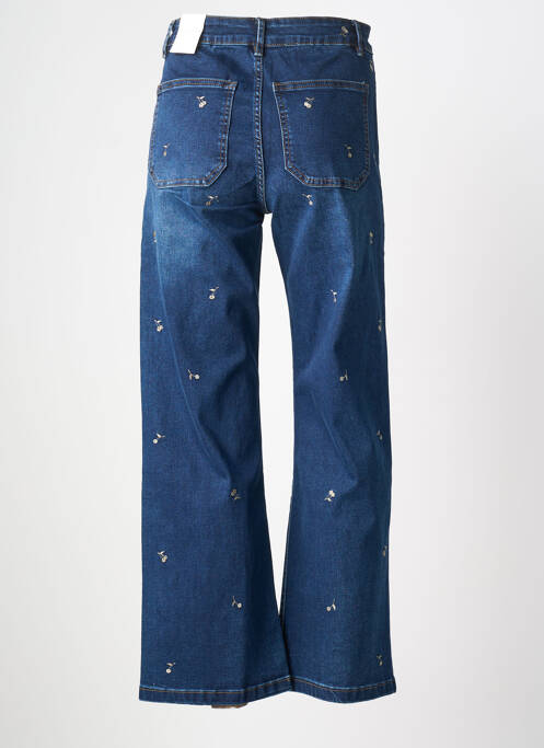 Blugi cu croială evazată albastru ONADO femeie