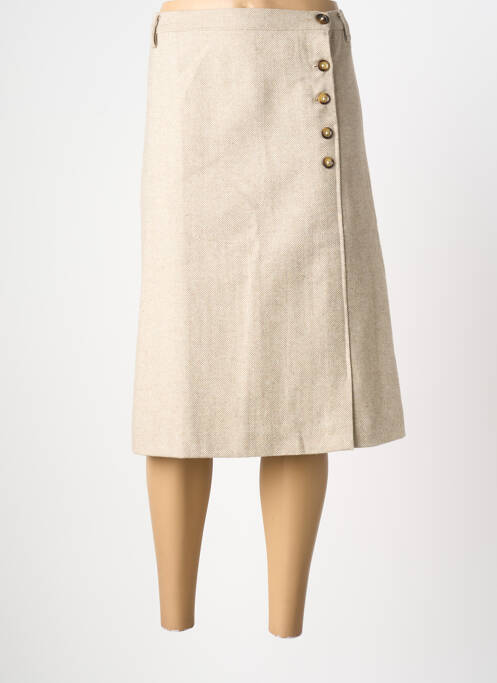 Fustă midi bej AGATHE & LOUISE femeie