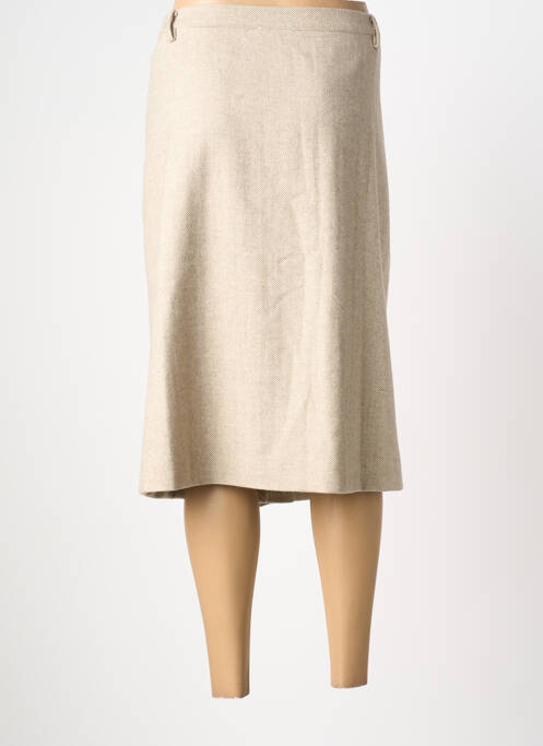 Fustă midi bej AGATHE & LOUISE femeie