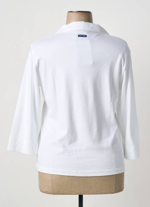 Polo alb SAINT JAMES femeie