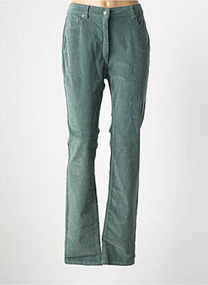 Pantalon slim elasticitate mărime normală verde SAINT JACQUES femeie