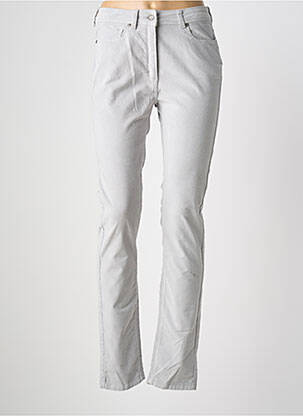 Pantalon slim elasticitate mărime normală gri SAINT JACQUES femeie