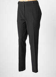 Pantalon chino închidere cu fermoar sub clapetă cu nasturi mărime normală negru GRIFFON femme