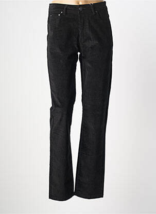 Pantalon slim elasticitate mărime normală negru GRIFFON femeie