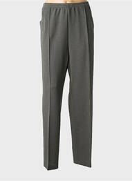 Pantalon slim talie elastică mărime normală verde GRIFFON femme