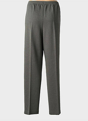 Pantalon slim talie elastică mărime normală verde GRIFFON femeie