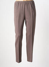 Pantalon slim talie elastică mărime normală maro GRIFFON femme