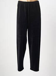 Pantalon drept elasticitate mărime normală negru GRIFFON femme