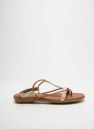 Șlapi maro PAULA URBAN femeie