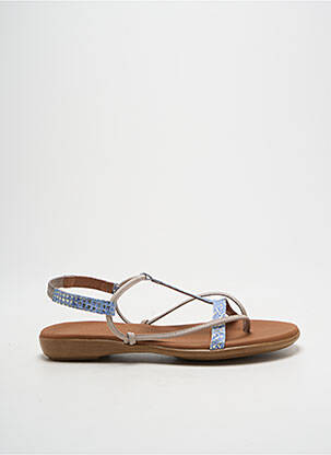 Șlapi albastru PAULA URBAN femeie