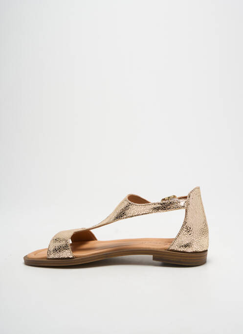 Sandale/Pantofi decupați auriu ALIWELL femeie