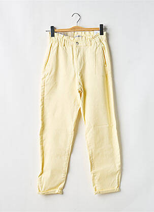 Blugi boyfriend galben TIFFOSI fată