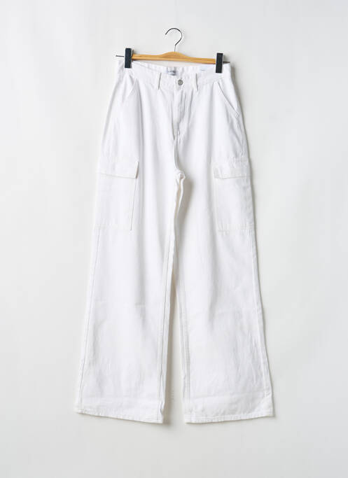 Blugi cu croială largă alb TIFFOSI femeie