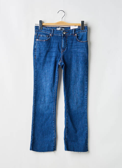 Blugi cu croială dreaptă albastru TIFFOSI fată