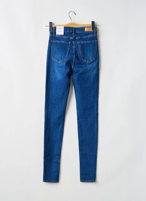 Blugi cu croială slim albastru TIFFOSI fată