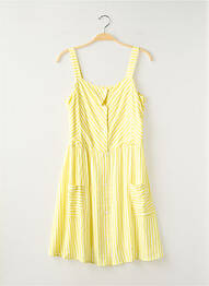Rochie midi bretele subțiri bretele subțiri galben NAME IT fille
