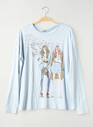 Tricou albastru MAYORAL fată