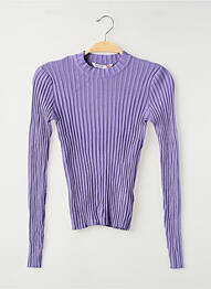 Pulover croială dreaptă mâneci lungi violet TIFFOSI fille