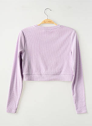 Top mâneci lungi mâneci lungi violet TIFFOSI fată