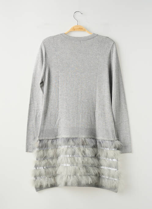 Rochie pulover gri MAYORAL fată