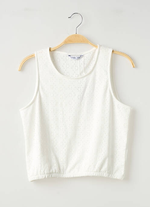 Top alb TIFFOSI fată