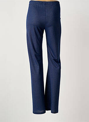 Pantalon slim talie elastică talie înaltă albastru IL QUARTO STILE femeie