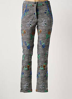 Pantalon chino albastru IL QUARTO STILE femeie