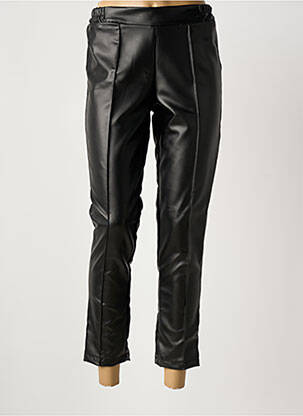 Pantalon 7/8 elasticitate mărime normală negru IL QUARTO STILE femeie