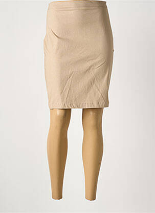 Fustă scurtă bej IL QUARTO STILE femeie
