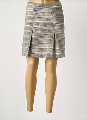 Fustă scurtă bej IL QUARTO STILE femeie